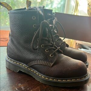 - Dr. Martens Black Leather Boots